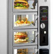 Hot food vending machine