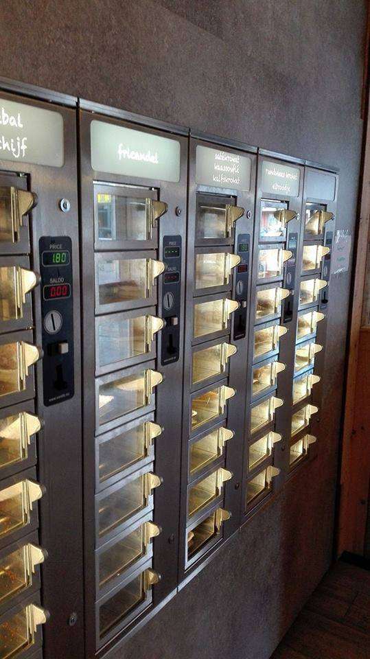 Automat Loketautomaten Automatiek - Hot food vending